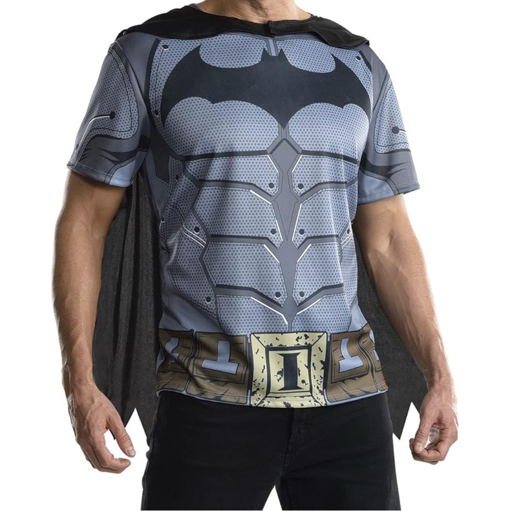 Rubie's Batman Armor Graphic Men's Shirt - Black and Gray